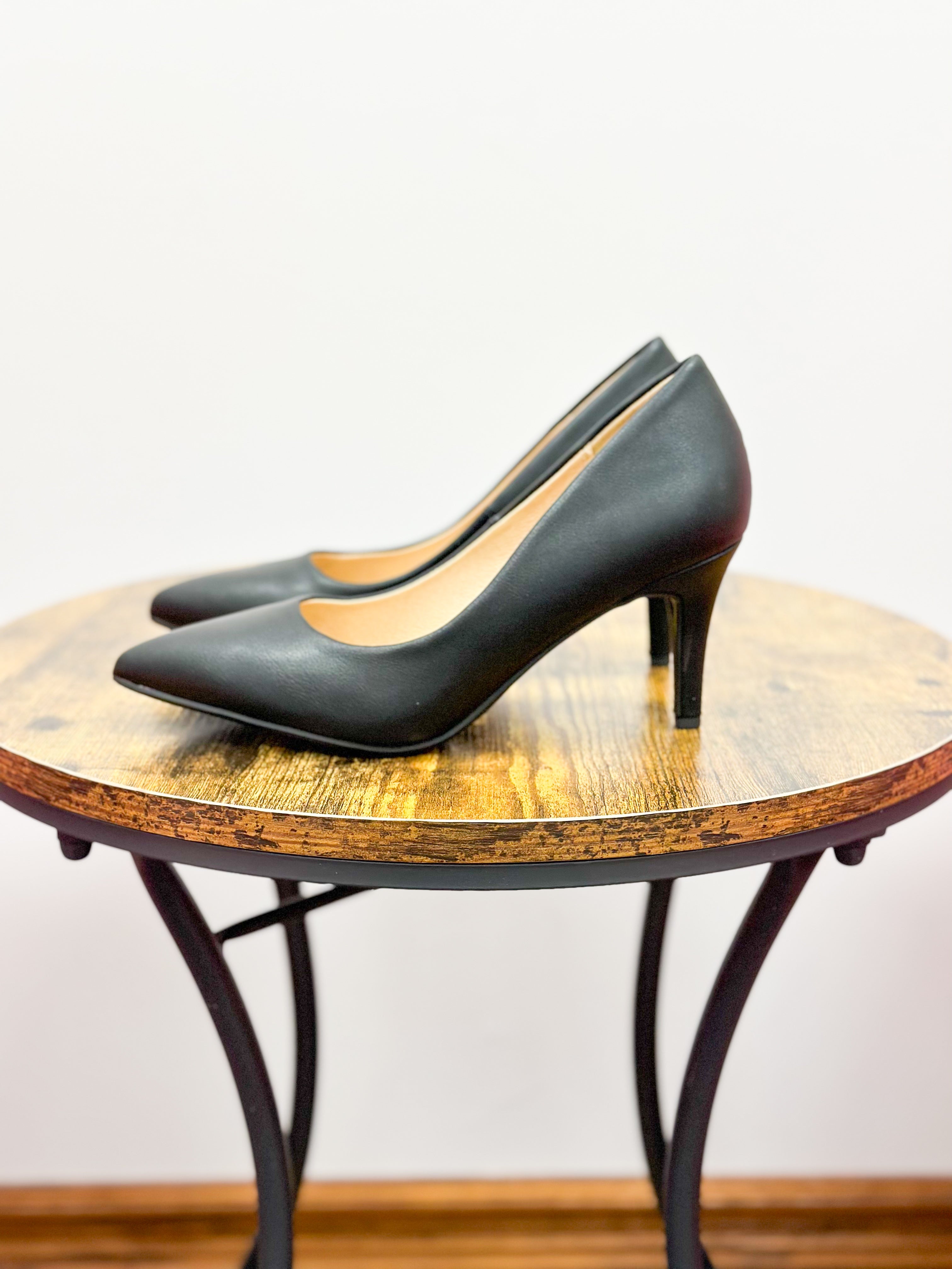 Melody Black Comfort Pumps